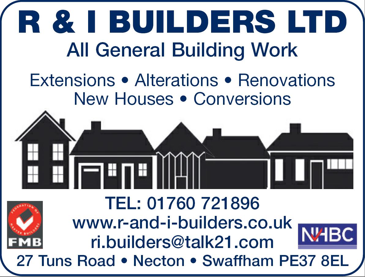 R & I BUILDERS LTD Image